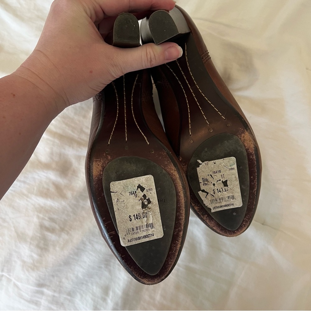 Frye Miranda Chelsea Boot Brown Leather Size 11 - Picture 8 of 14
